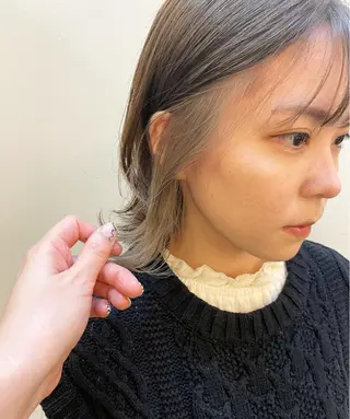 ショート 透明感・艶カラー/ 坂田友梨奈のヘアスタイル