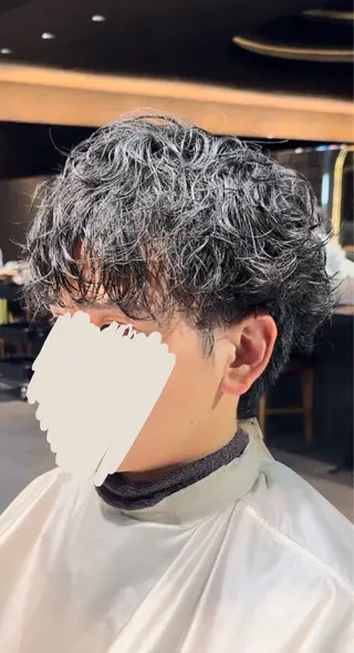 メンズ 矢津田 侑のヘアスタイル