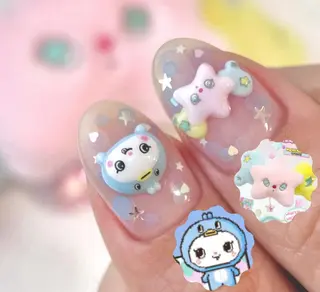 ネイル minimus._.nails(votre salon)所属・Kyu Yui(🇹🇼)のネイルデザイン