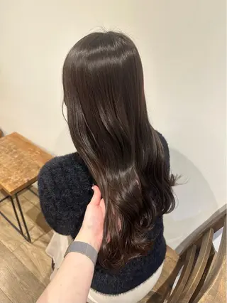 ロング カラー ヘアアレンジ himawari♡ 柔らかいカラーのヘアスタイル