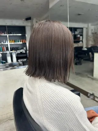 ミディアム カラー 🩵透明感/高発色 /難波/北原佑記🌸のヘアスタイル