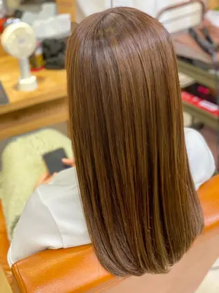 ロング 森下 友　Dio...池袋のヘアスタイル