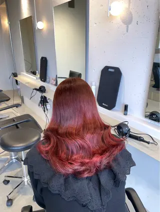 セミロング カラー tim所属・tim hinaのヘアスタイル