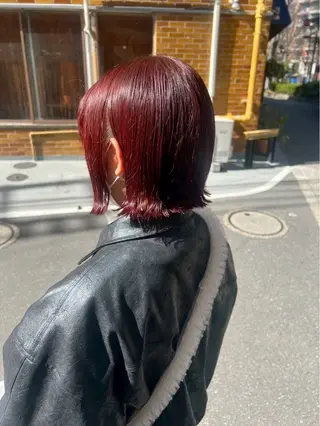 カラー 🌳武田藍花🕊️ 髪質改善 縮毛矯正のヘアスタイル