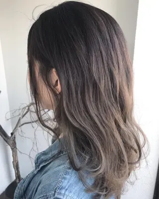 セミロング 大嶋 宏隆のヘアスタイル