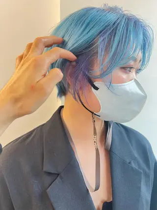 ショート カラー レイヤーカット/ 火ノ見🪡のヘアスタイル