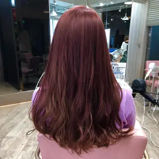 ロング カラー モテ髪×トレンド💕 小顔レイヤー 金井のヘアスタイル
