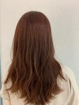 ロング カラー 栗原 瑠世のヘアスタイル