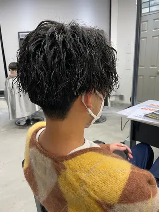 パーマ メンズ 福永速人 /メンズパーマのヘアスタイル