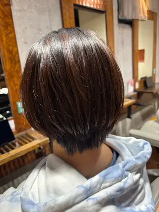 ショート 飯田 ほのかのヘアスタイル