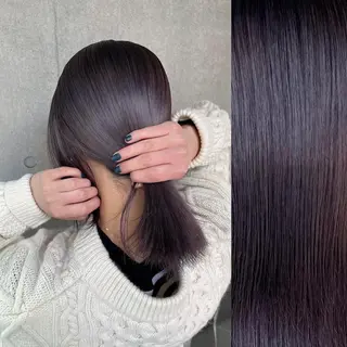 カラー KURO/韓国ヘア /レイヤーカットのヘアスタイル