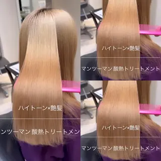 👑松山ストレート/ メンズヘア/龍仁👑のヘアスタイル