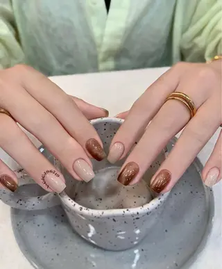 ネイル ✿は✿ぴ ✿ね✿す✿のネイルデザイン