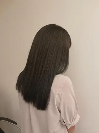 ミディアム TELA HAIR草加店所属・艶髪カラー😊 西久保光✂️のヘアスタイル