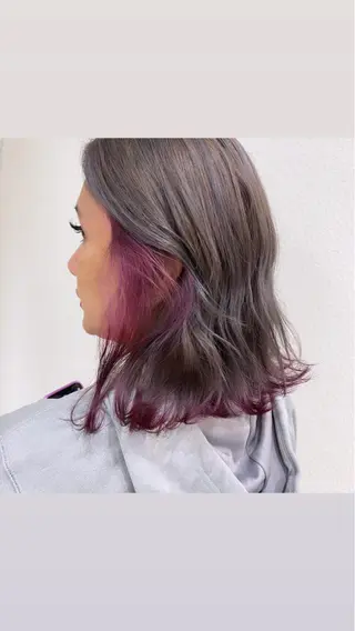 カラー 名古屋のピンク好き かずくん🦩のヘアスタイル