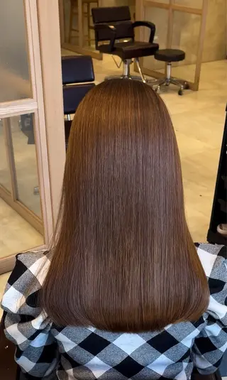 ロング 美髪職人あお🦕 髪質改善｜原宿のヘアスタイル