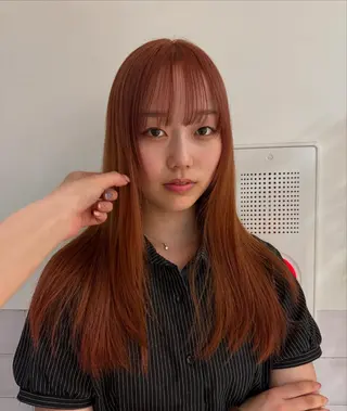 ロング ボブカット🌀✷/ 堀内志茉のヘアスタイル