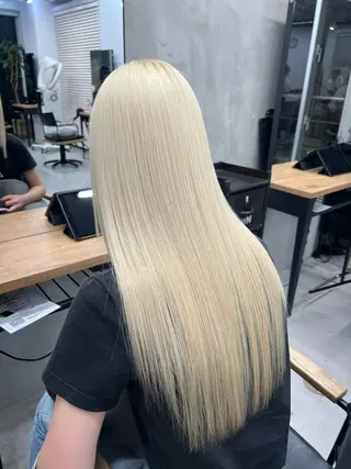 ロング 韓国/ハイトーン/ ボブ🎀MIKU🎀のヘアスタイル