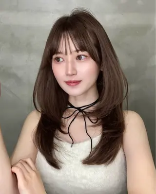 ロング 🩵縮毛矯正 /🫧harukaのヘアスタイル