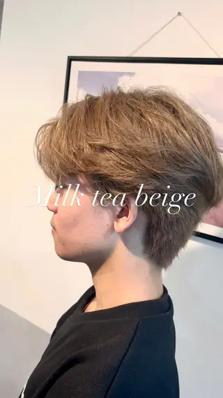 カラー メンズ marine所属・池上 穂高のヘアスタイル