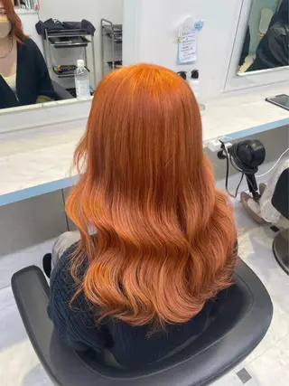 カラー 🎀愛されピンク ラベンダー💜ゆいのヘアスタイル