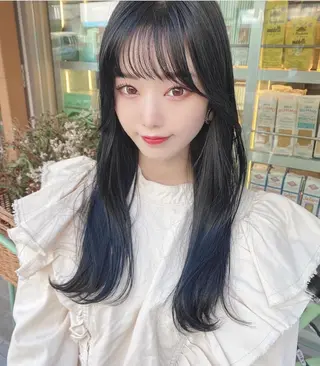 ロング 韓国/髪質改善💘 櫻井かれんのヘアスタイル