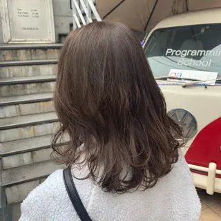 ミディアム カラー kimika🥑 メンズ/髪質改善のヘアスタイル