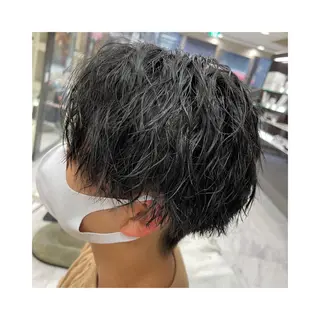 ショート パーマ メンズ ✨メンズ支持率no1 野上✨のヘアスタイル