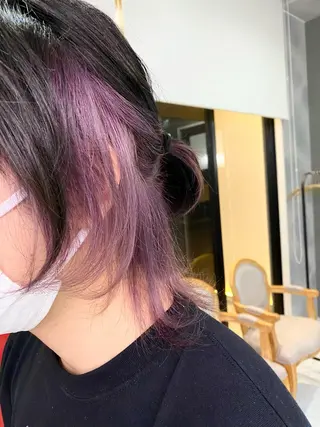 カラー メンズ 宇佐美 柊のヘアスタイル