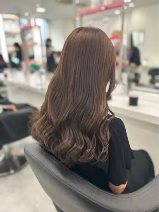 ロング カラー ヘアアレンジ ♡ブラウンカラー♡ 髪質改善♡Rinのヘアスタイル