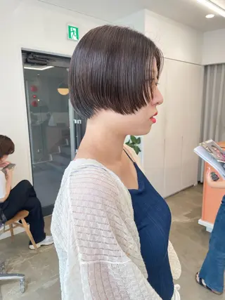 ショート カラー pole所属・【pole】 minaのヘアスタイル