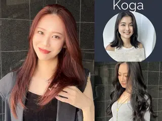 カラー calna 古賀 菜摘のヘアスタイル