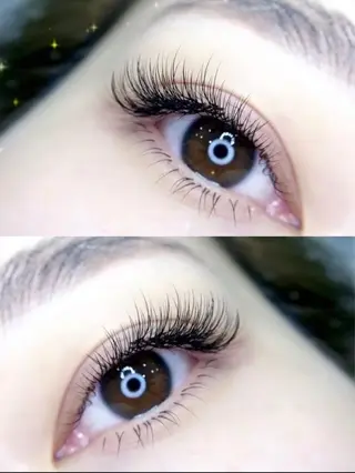 マツエク・マツパ Ai& Hitomiのマツエク・マツパデザイン