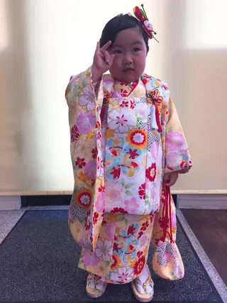 キッズ 大野 まゆのヘアスタイル