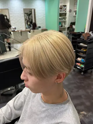 ショート メンズ ✂️0円モデル募集中 ❣️坂本詩穂🌟彡のヘアスタイル
