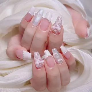 ネイル 🎀も ものネイルデザイン