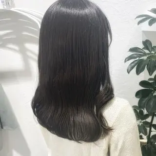 ミディアム カラー 艶カラー/韓国風ヘア 🩵shioneのヘアスタイル