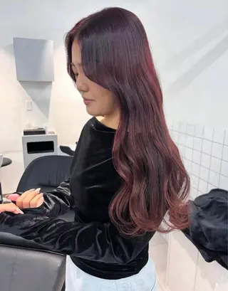 ロング GOTODAYシェアサロン梅田茶屋町店所属・𝗺𝗶𝗸𝘂♡ 似合わせ🎀のヘアスタイル