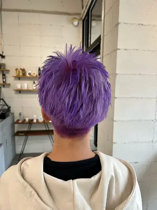 ロング ピンとしない縮毛矯正 メンズスタイル小山光のヘアスタイル