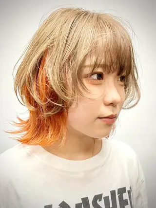ミディアム カラー KAH所属・Koichi Satoのヘアスタイル