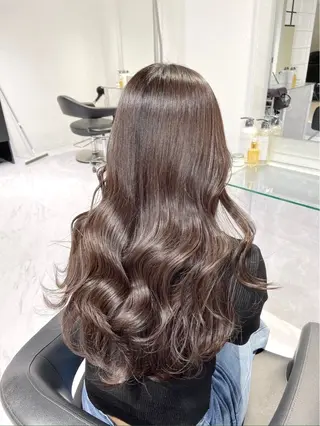 ロング カラー 💍韓国風カラー💍 横浜💍MIU💍のヘアスタイル
