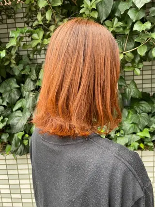 ミディアム カワシマ セイカのヘアスタイル