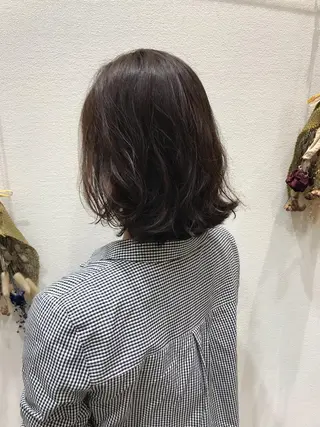 ショート パーマ ヘアアレンジ Miku❇️ フェイスレイヤーのヘアスタイル