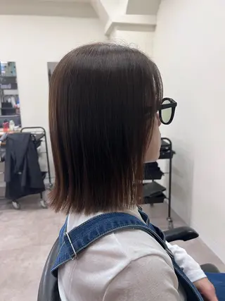 ミディアム カラー LAND所属・美髪特化サロン フリーランスのヘアスタイル