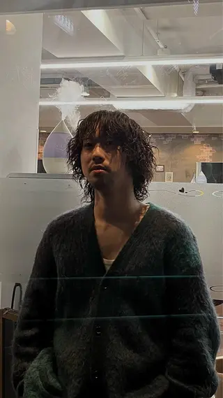 パーマ メンズ fifth 柏崎功真のヘアスタイル
