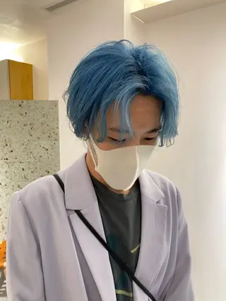 ショート カラー 透明感カラー/艶髪/ エクステ/HIROのヘアスタイル