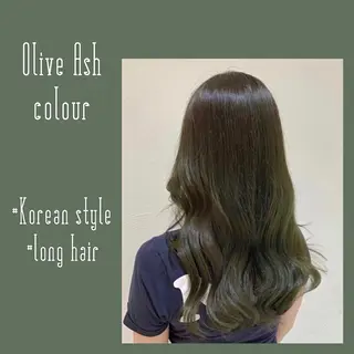 ロング カラー 樋笠 知佳のヘアスタイル