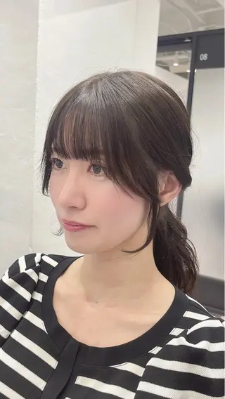 ロング カラー ヘアアレンジ DX SHARE SALON 原宿店所属・レイヤーカット/ 田中 しょうのヘアスタイル