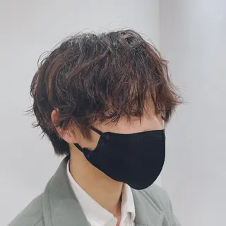 ショート パーマ メンズ 【大人ショート/ボブ モデル募集】　Seiのヘアスタイル