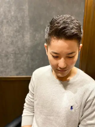 メンズ ヒロ銀座 プレミアムバーバー赤坂店所属・🔥💈恒川 媛音💈🔥のヘアスタイル